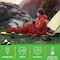 Wakeman Mummy Sleeping Bag - Cold Weather Waterproof Sleeping Bag Rated to 10 Degrees F by Wakeman Red 75-CMP1164 - alternate 2